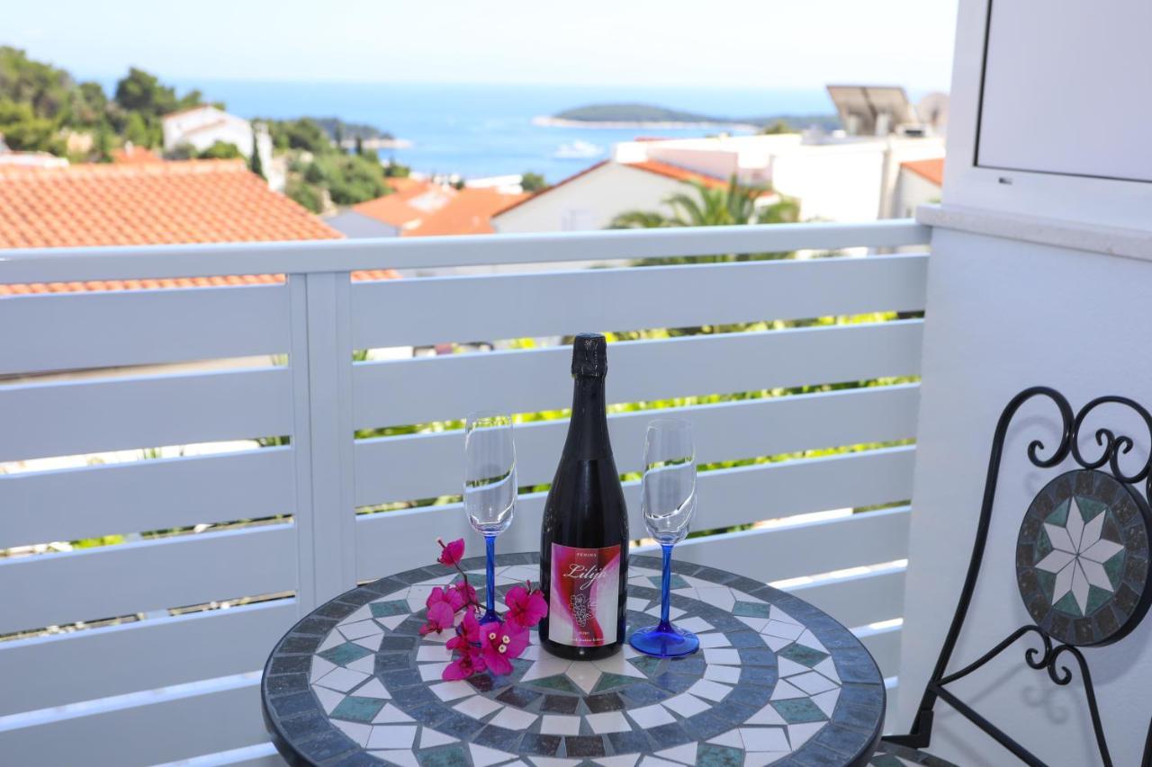 Stella Maris, Hvar - Rooms With A Balcony And A Stunning Sea View Хвар Экстерьер фото